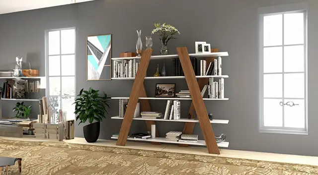 Çalışma Masası & Kitaplık Tasarımları
